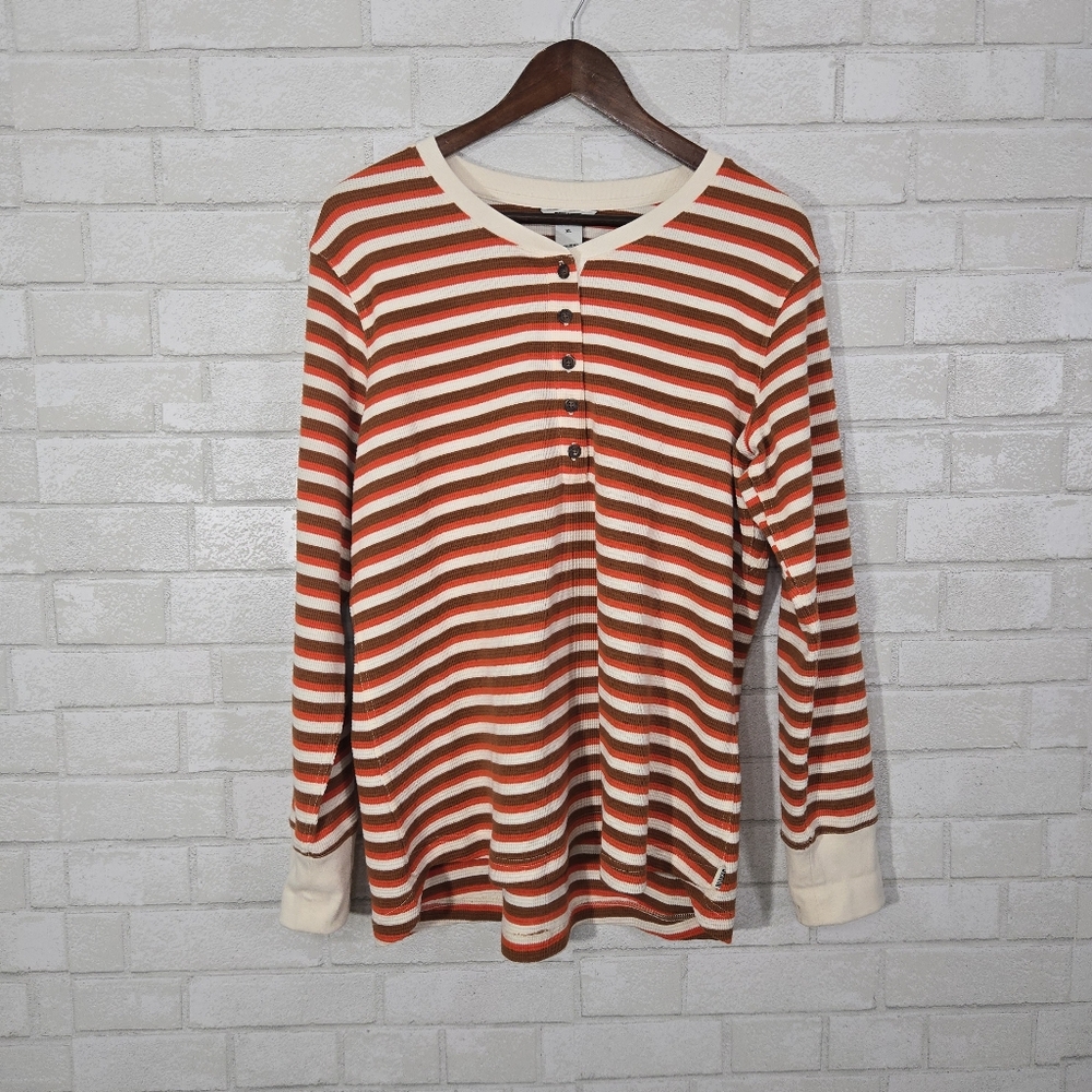 Duluth Trading Henley ribbed‎ thermal long sleeve
